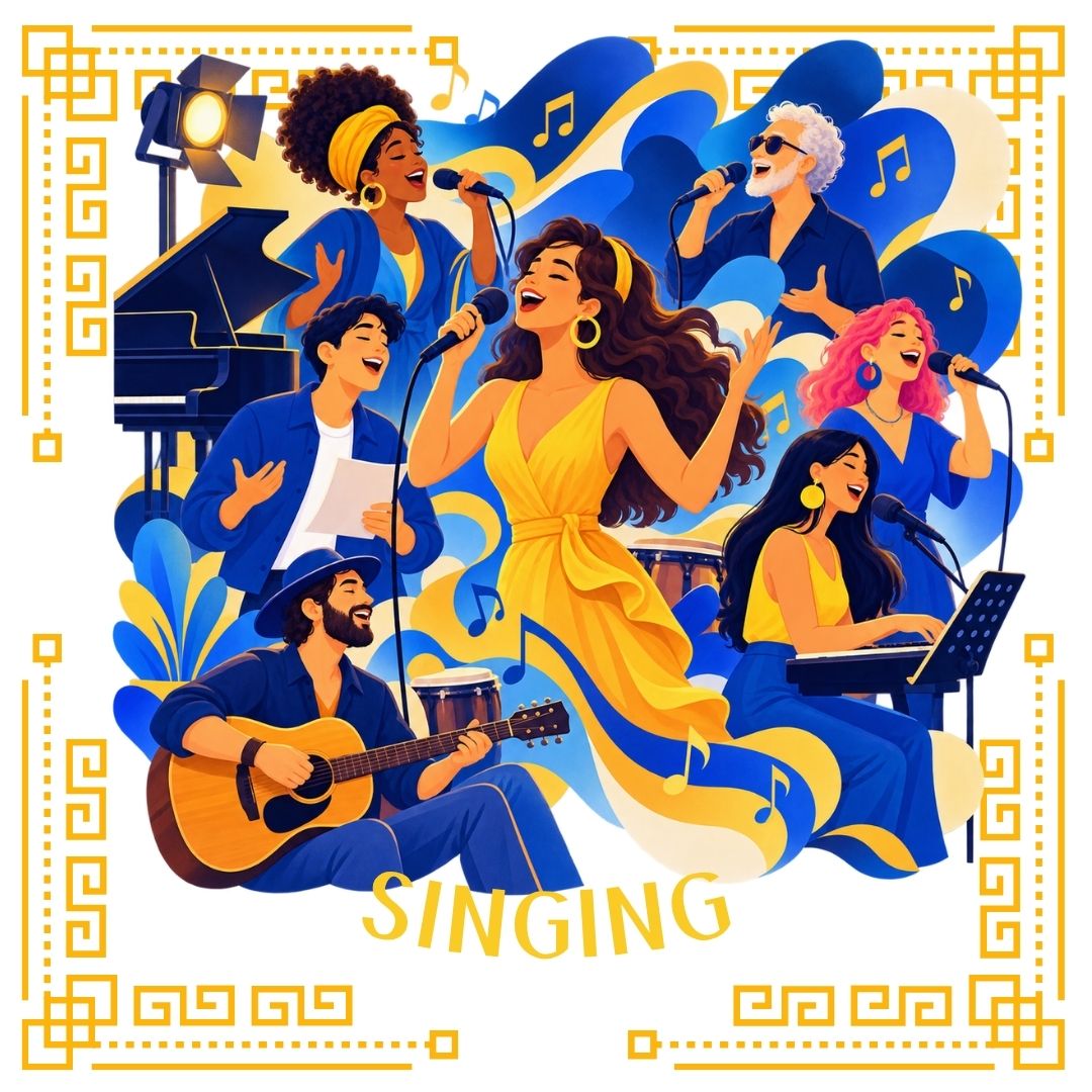 Sing with the Choir from Let's st-art!